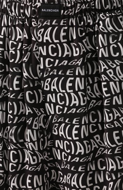 Брюки из вискозы BALENCIAGA черно-белого цвета по цене 55100 руб., арт. 583537/TFL23, фото 5 Брюки из вискозы BALENCIAGA, арт. 583537/TFL23, фото 5