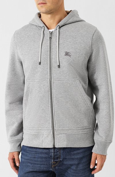 Хлопковая толстовка BURBERRY, арт. 4061802, фото 3