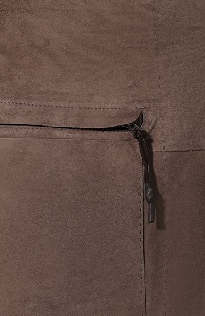 Замшевый пиджак ZEGNA, арт. UUPCA/U261, фото 5