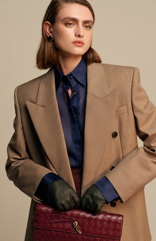 Шерстяной жакет Saint Laurent 823616/Y5K17 Бежевый  823616/Y5K17 Фото 6