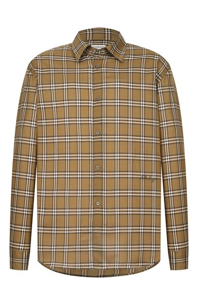 Мужская хлопковая рубашка BURBERRY, арт. 8130239