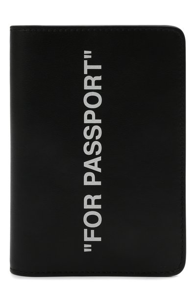 Кожаная обложка для паспорта OFF-WHITE, арт. 0MNC010F21LEA002, фото 1