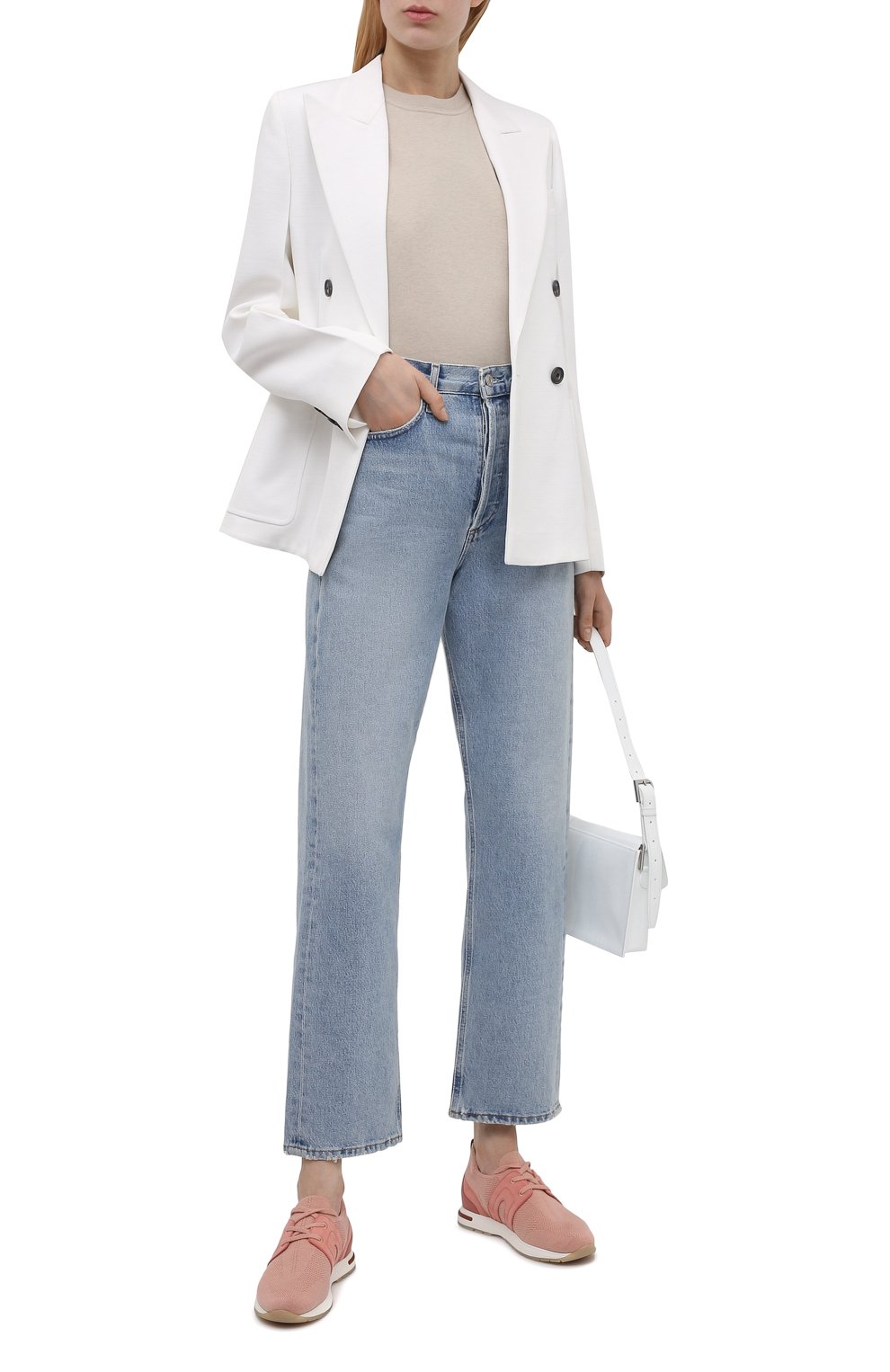 Текстильные кроссовки 360 lp lady flexy walk LORO PIANA, арт. FAI7759, фото 2