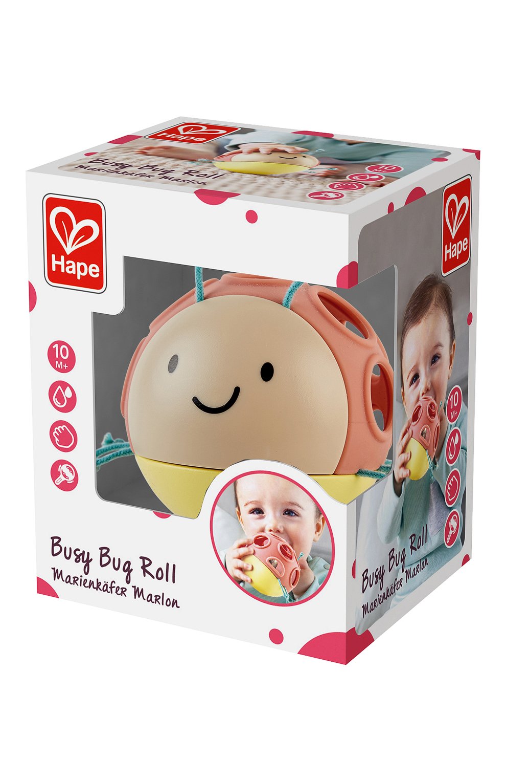 Игрушка-неваляшка божья коровка HAPE, арт. E8522_HP, фото 2