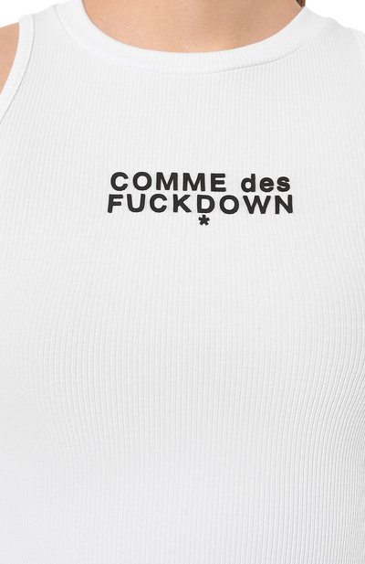 Хлопковая майка COMME DES FUCKDOWN, арт. CFABW00023, фото 5