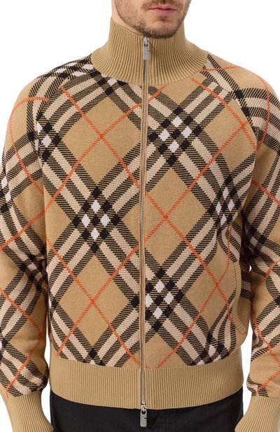 Шерстяной кардиган BURBERRY, арт. 8095087, фото 5