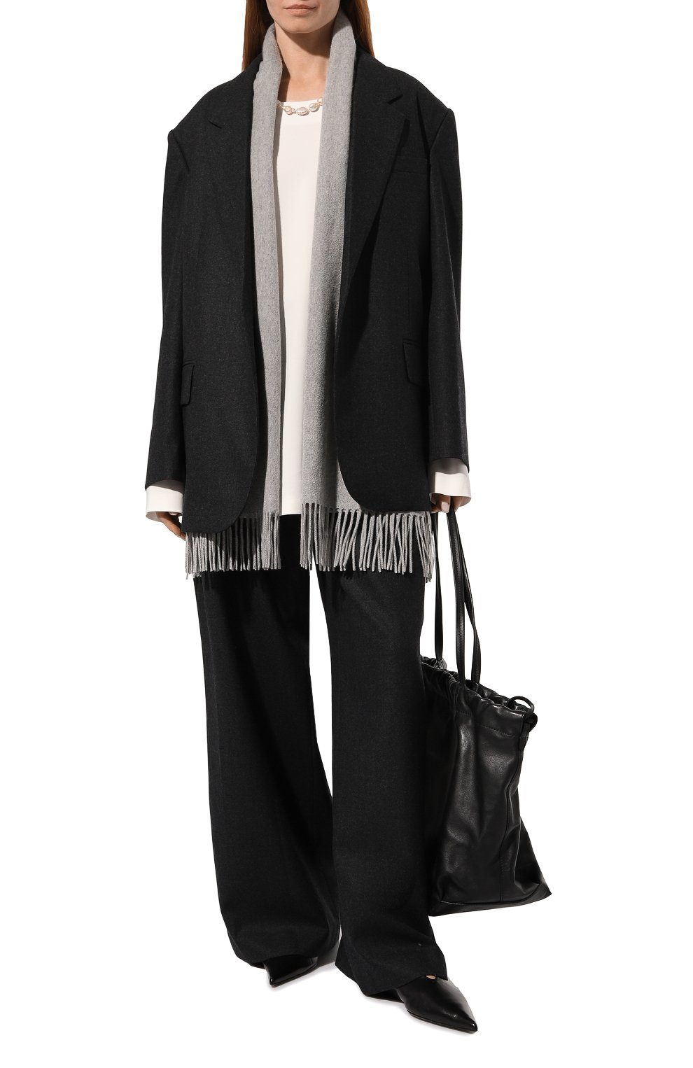 Кашемировый шарф EMPORIO ARMANI, арт. 635225/0A460, фото 2