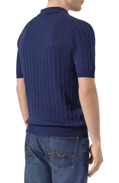 Поло изо льна и хлопка BOGLIOLI, арт. 91303/SB5808, фото 4