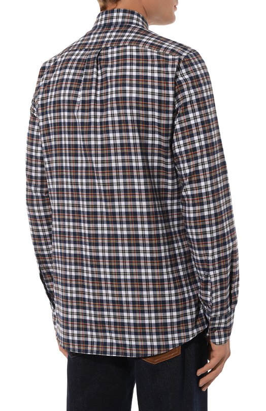 Хлопковая рубашка Dolce & Gabbana G5JZ9T/GI576 Разноцветный  G5JZ9T/GI576 Фото 4