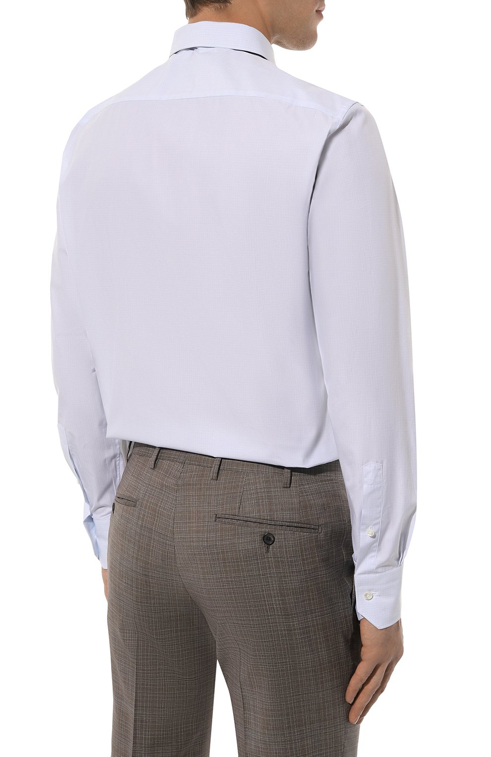 Хлопковая сорочка ZEGNA, арт. 701523A7/9MS0JI, фото 5