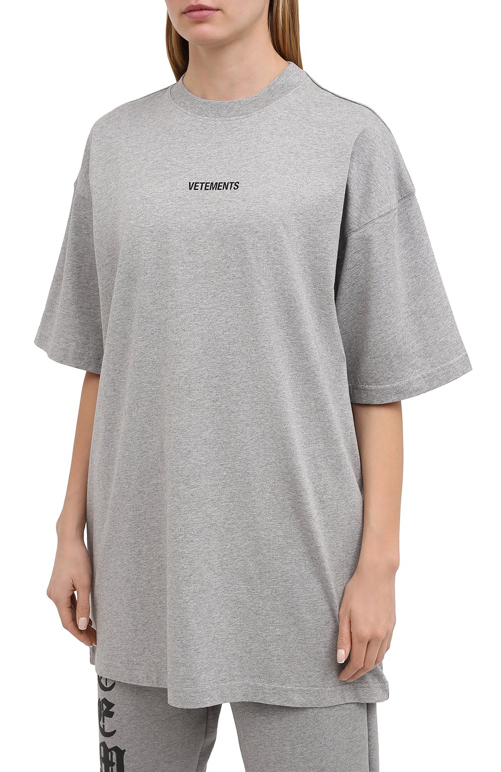 Хлопковая футболка VETEMENTS, арт. UE51TR540G 1600/W, фото 3