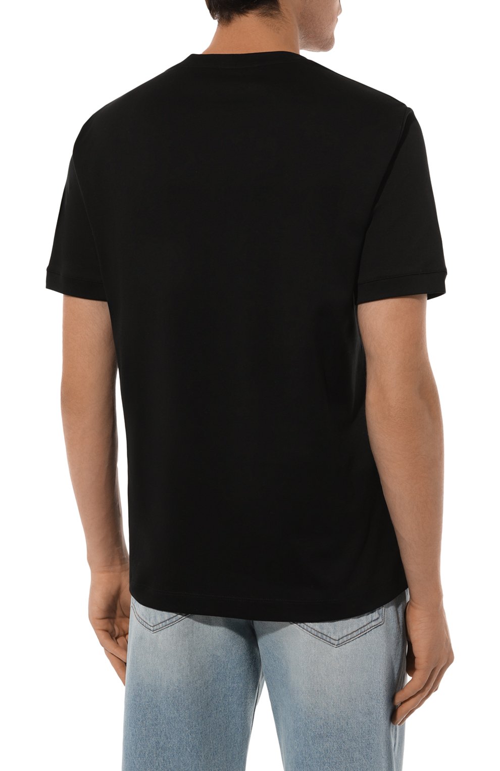 Хлопковая футболка GIORGIO ARMANI, арт. GM000527/TE10333, фото 4