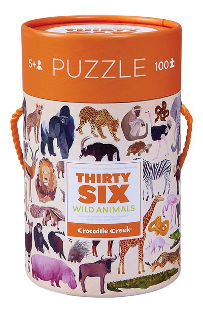 Пазл дикие животные 100 деталей CROCODILE CREEK, арт. 40542, фото 3