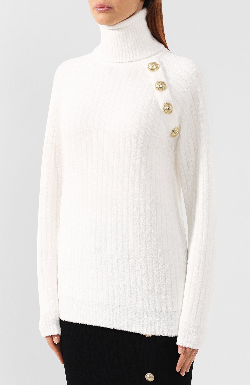Водолазка из вискозы BALMAIN, арт. SF13184/K443, фото 3