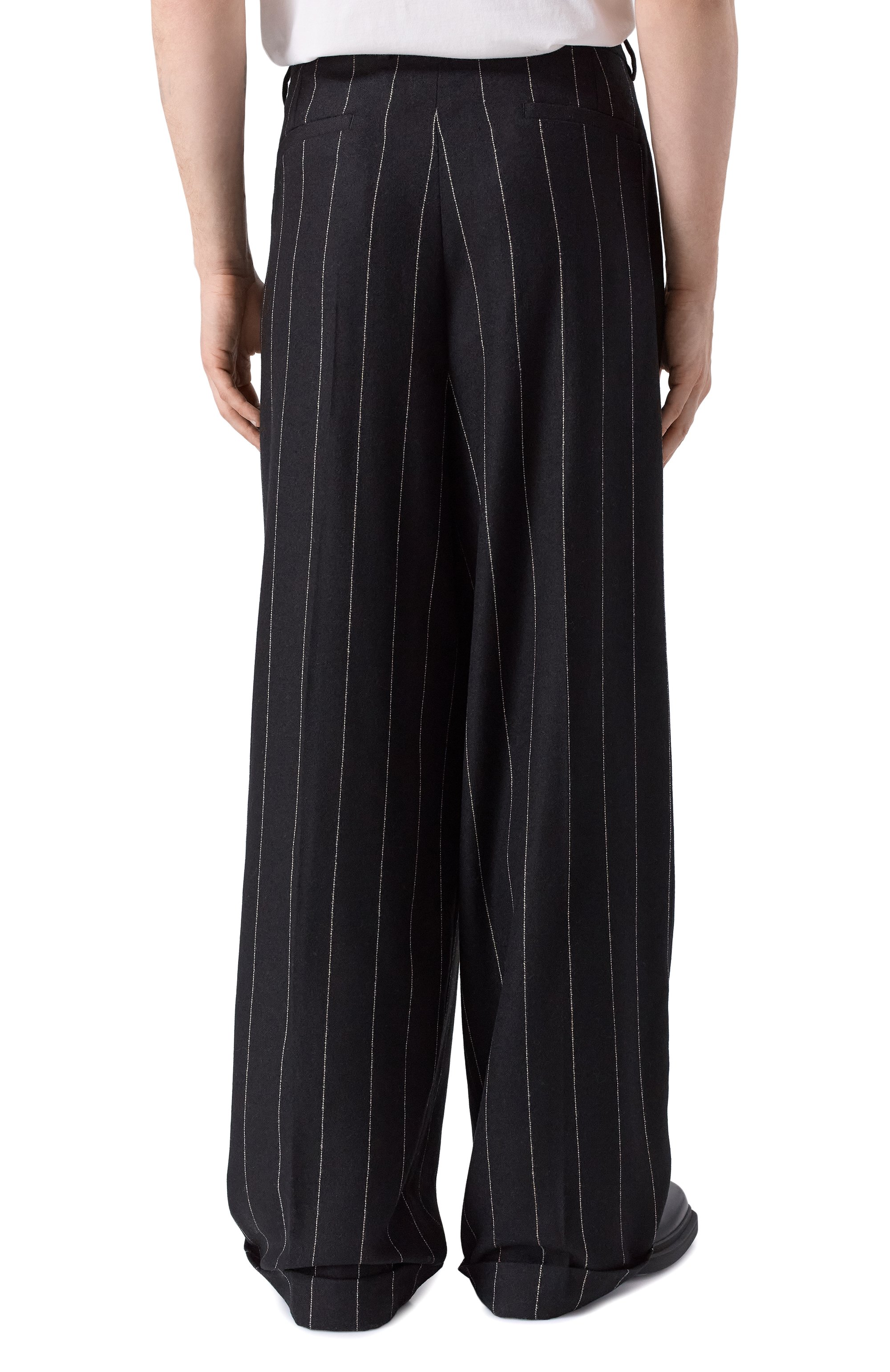 Шерстяные брюки DOLCE & GABBANA, арт. GP168T/FRZAP, фото 4