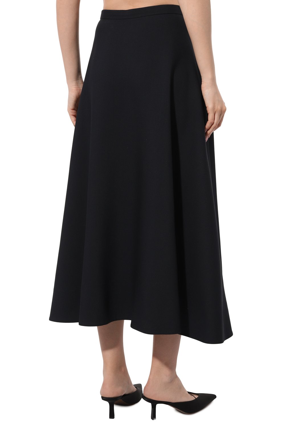 Юбка из шерсти и шелка VALENTINO, арт. 3B3RAA701CF, фото 4