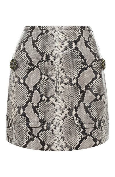 Кожаная мини-юбка N21, арт. 19E N2P0/ZC11/6800, фото 1