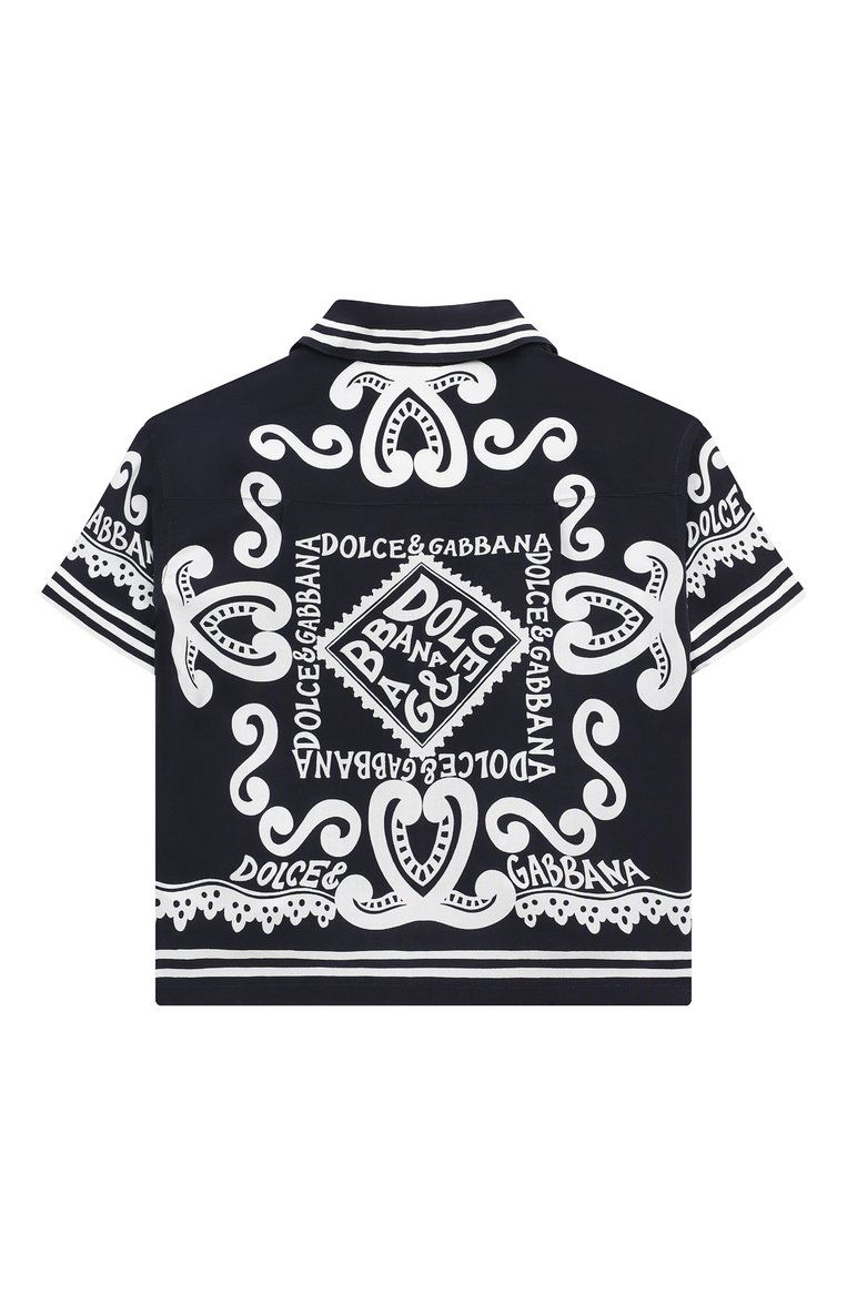 Хлопковая рубашка DOLCE & GABBANA, арт. L43S81/G7L0K/2-6, фото 1