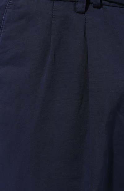 Брюки изо льна и хлопка BRUNELLO CUCINELLI, арт. M291DB2285, фото 5