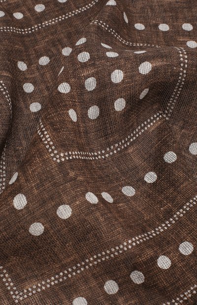 Носовой платок из смеси льна и хлопка BRUNELLO CUCINELLI, арт. MD8980091, фото 2