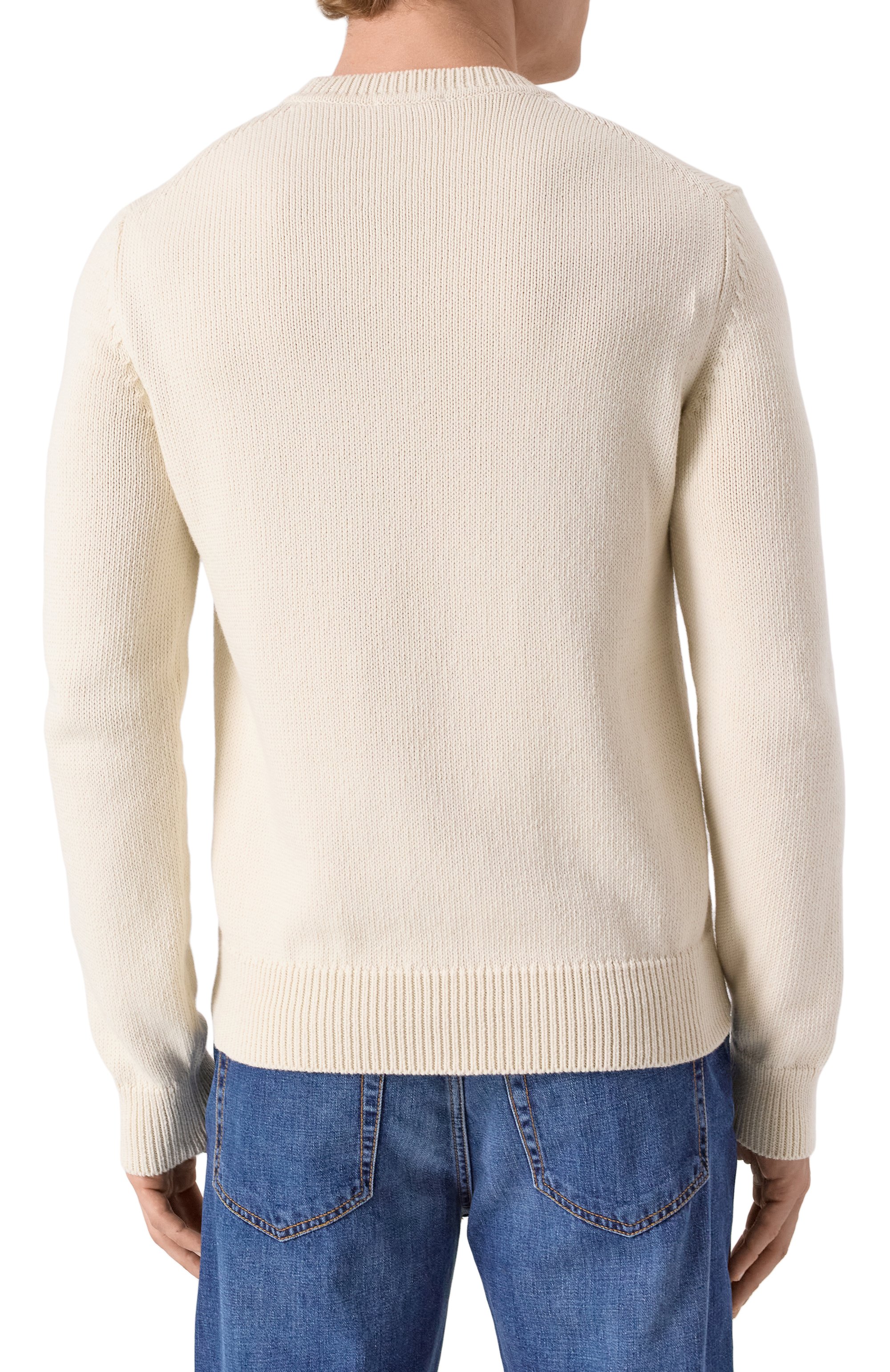 Хлопковый свитер JACOB COHEN, арт. 25E P/JUR_SG006 001 X0001 FL, фото 4