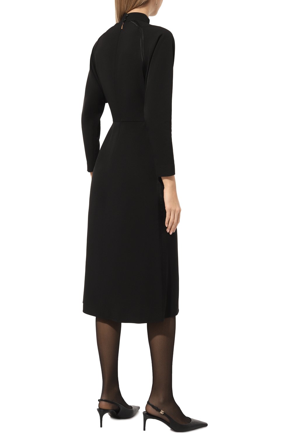 Платье из вискозы и шерсти AGNONA, арт. TR0806E/U5064E, фото 4