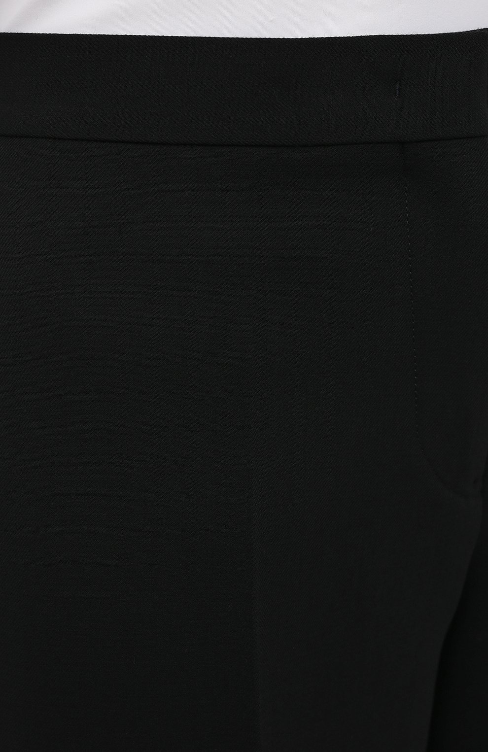 Шерстяные брюки JIL SANDER черного цвета по цене 183000 руб., арт. JSWR306705-WR201100, фото 5 Шерстяные брюки JIL SANDER, арт. JSWR306705-WR201100, фото 5