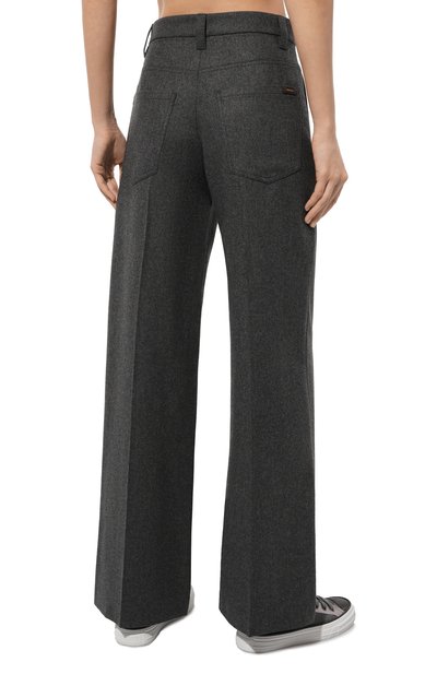 Брюки из шерсти и кашемира BRUNELLO CUCINELLI, арт. MD588P8724, фото 4