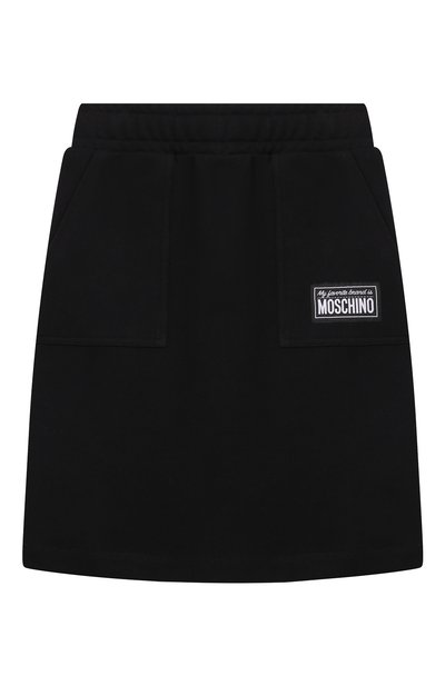 Хлопковая юбка MOSCHINO, арт. HDJ03D/LCA59/10-14