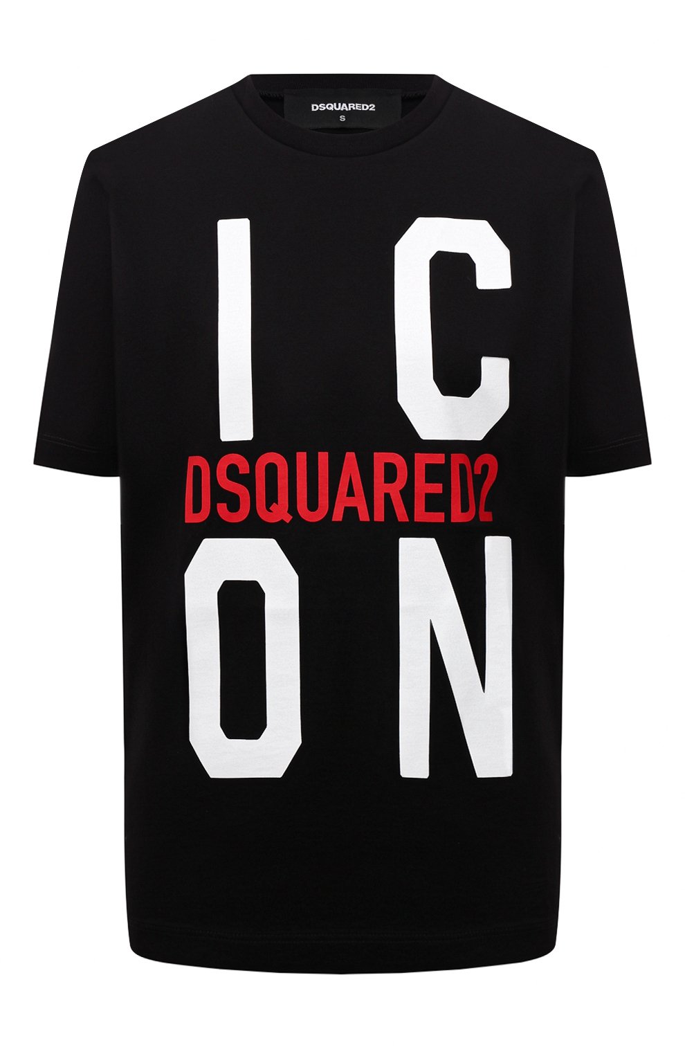 Хлопковая футболка DSQUARED2, арт. S80GC0024/S23009, фото 1