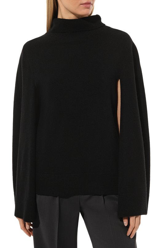 Свитер из шерсти и кашемира GOEN.J Чёрный, фото 3