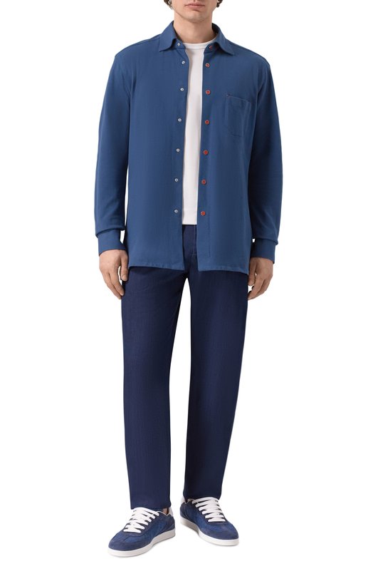 Комбинированные кеды Capri Artioli 0T028/SU/JEANS Синий  0T028/SU/JEANS Фото 2