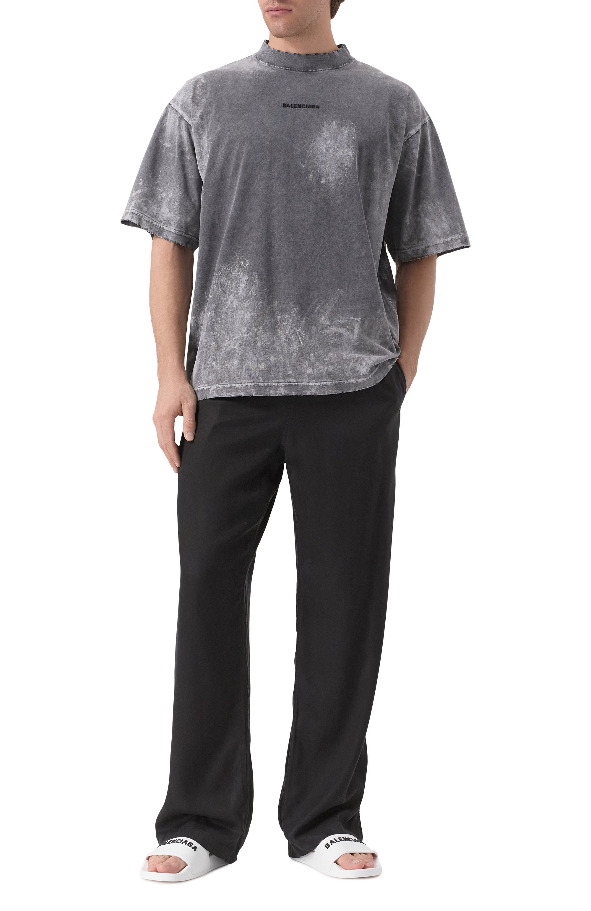 Шлепанцы pool BALENCIAGA, арт. 565547/W1S80, фото 2