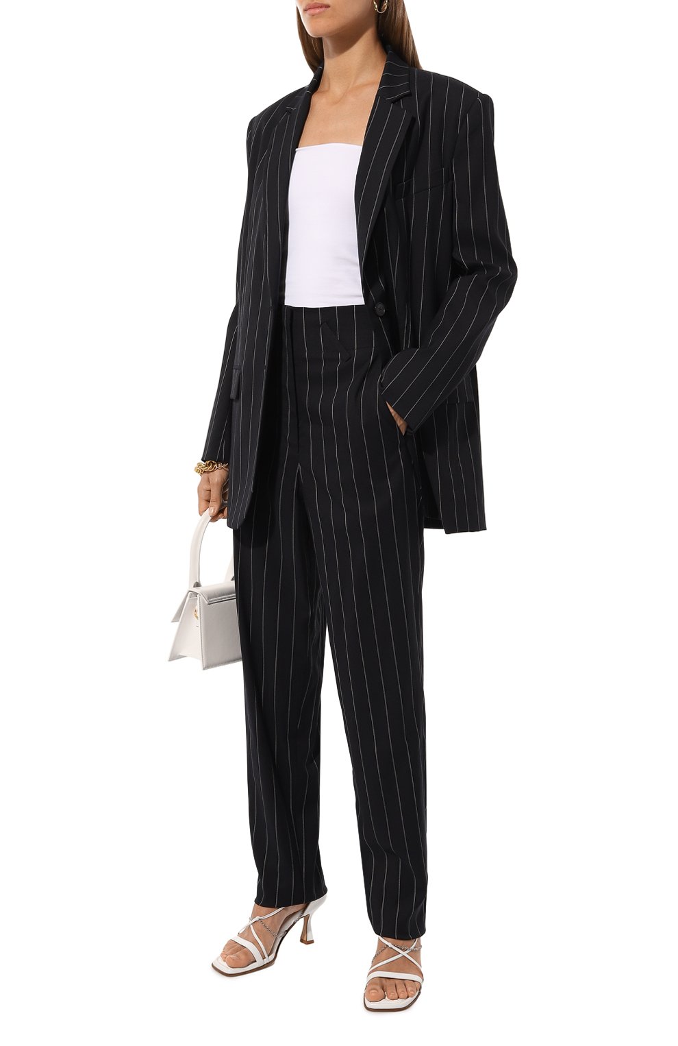 Брюки из шерсти и вискозы IRO, арт. WP23H0RACIA, фото 2