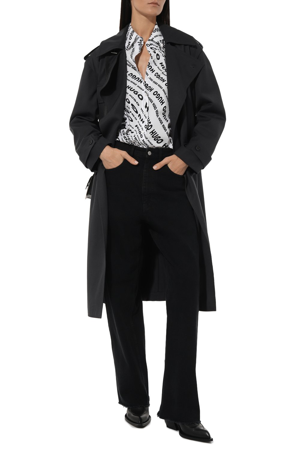 Хлопковая рубашка HUGO, арт. 50499941, фото 2