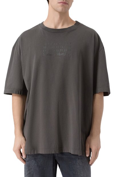 Хлопковая футболка MAISON MARGIELA, арт. S67GC0042/S24575, фото 3