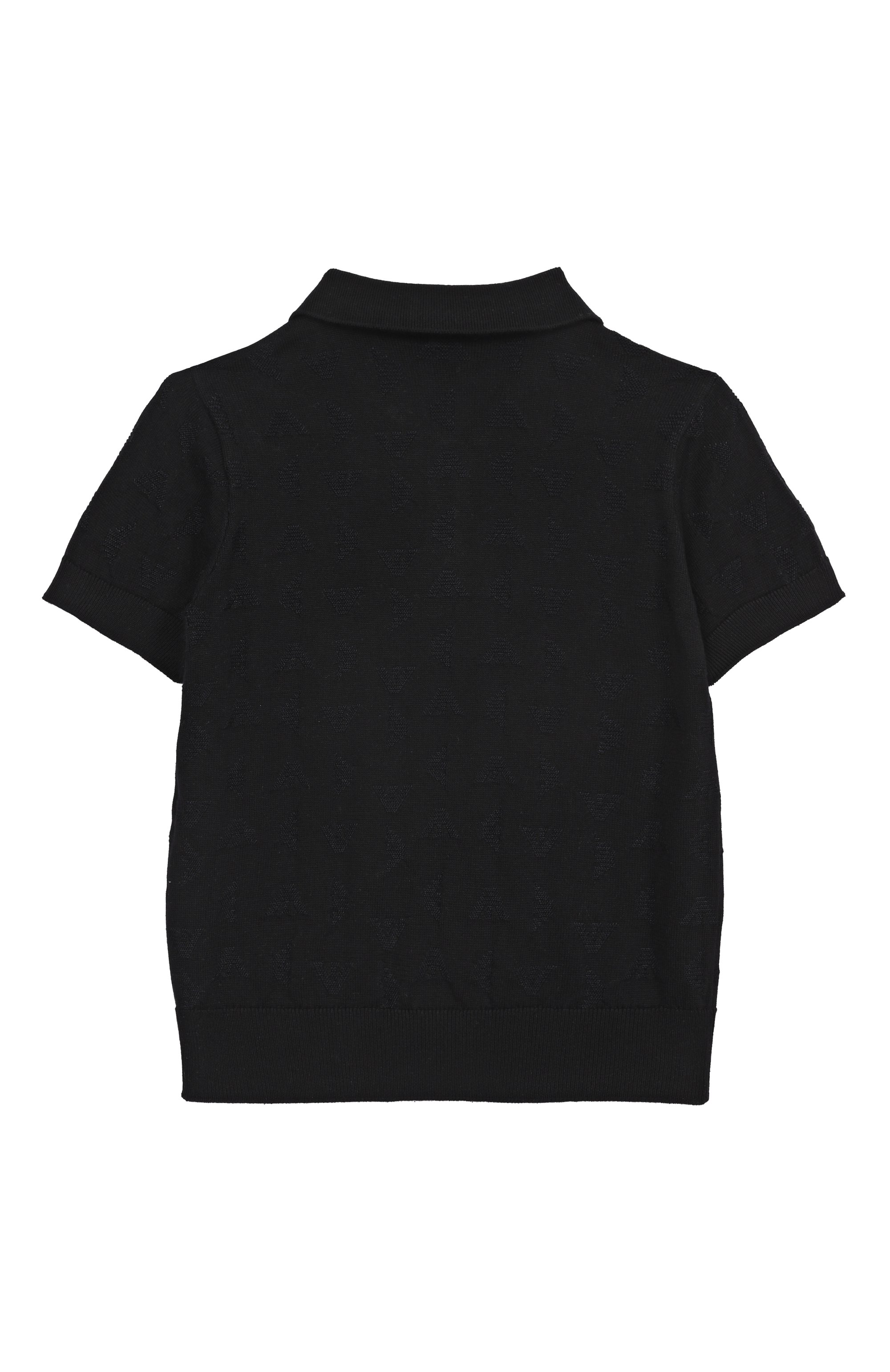 Поло из хлопка и вискозы EMPORIO ARMANI, арт. EB000287/AF13935, фото 2