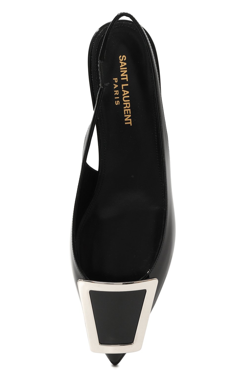 Кожаные балетки maxine SAINT LAURENT, арт. 699519, фото 6