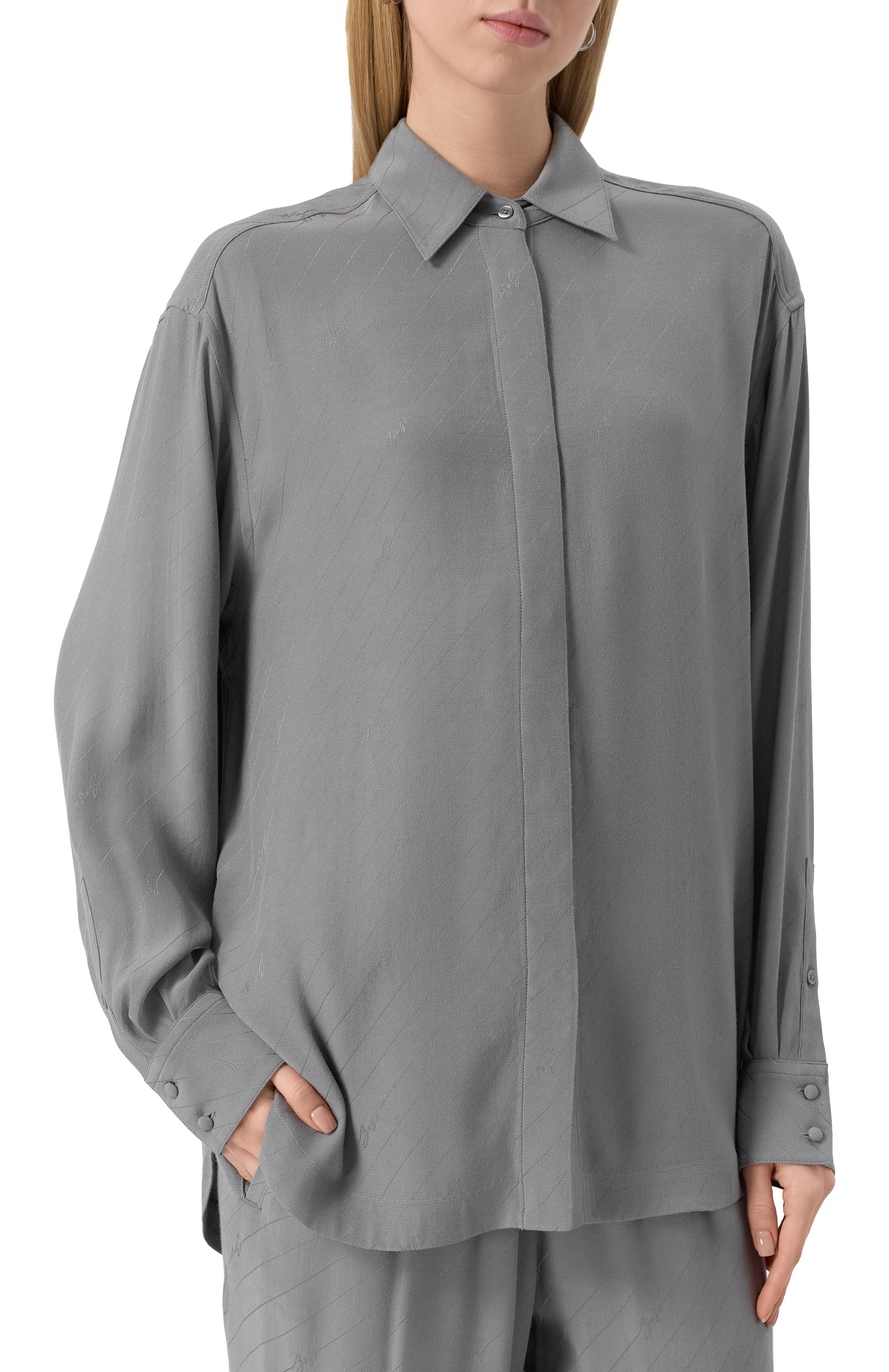 Блузка из вискозы BOSS ORANGE, арт. 50544015, фото 3