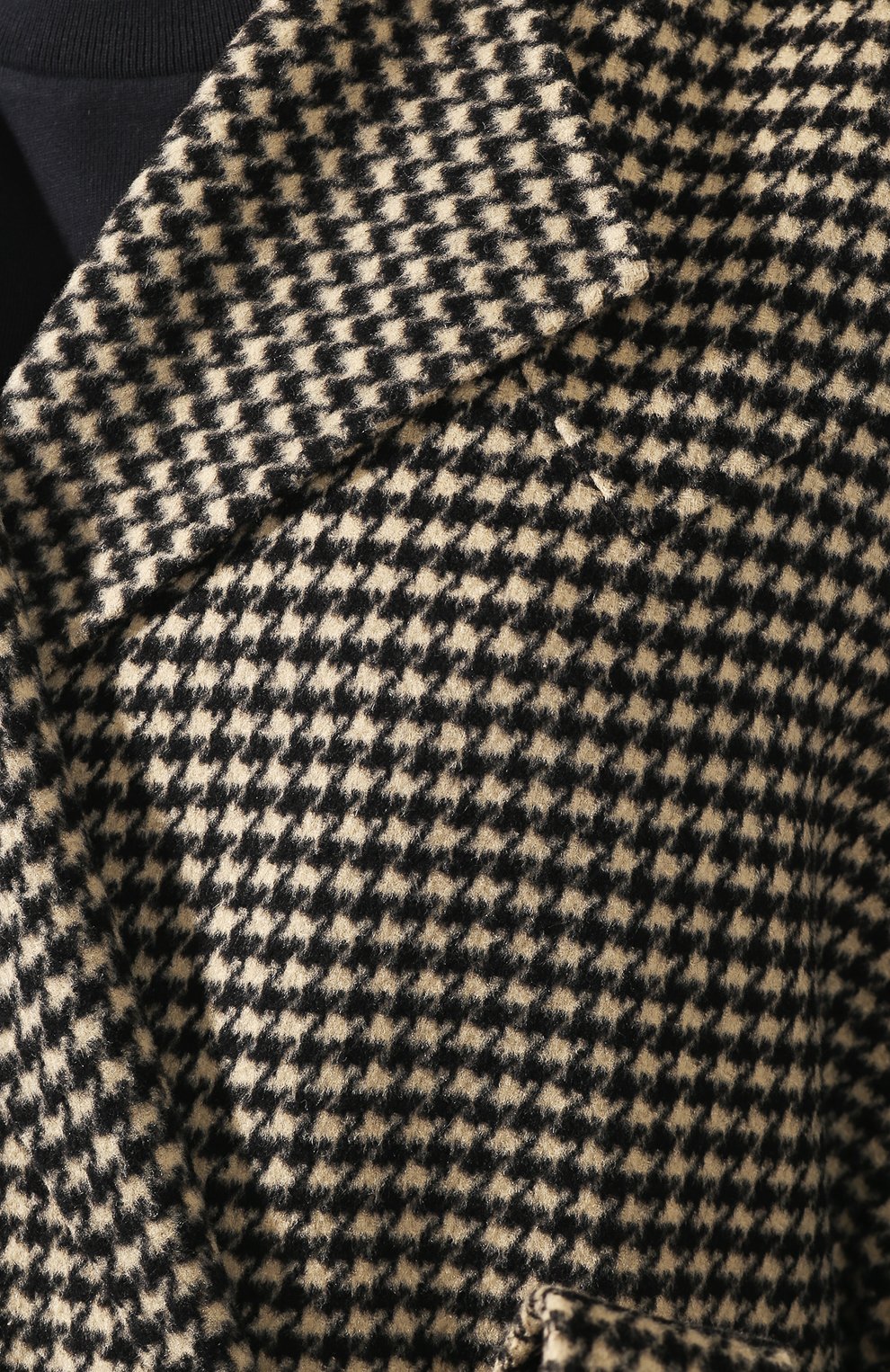 Пальто из смеси шерсти и шелка NANUSHKA, арт. ALAM0_H0UNDST00TH_D0UBLE SILK W00L BLEND, фото 5