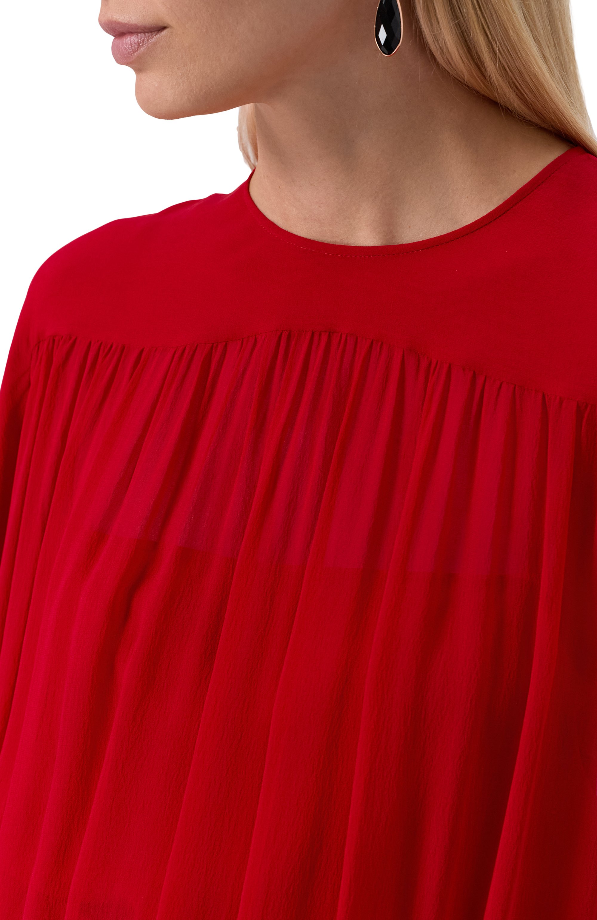 Шелковая блузка VALENTINO, арт. 6B0AEAG5/93M, фото 5