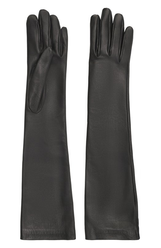 Кожаные перчатки Brunello Cucinelli MPNGP9005P Чёрный  MPNGP9005P Фото 2
