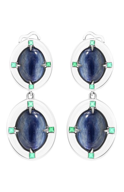 Серьги с кианитом MOONKA, арт. ai-bg-her-kh, фото 1