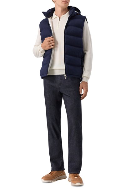 Замшевые кроссовки BRUNELLO CUCINELLI, арт. MZUSGG0278, фото 2