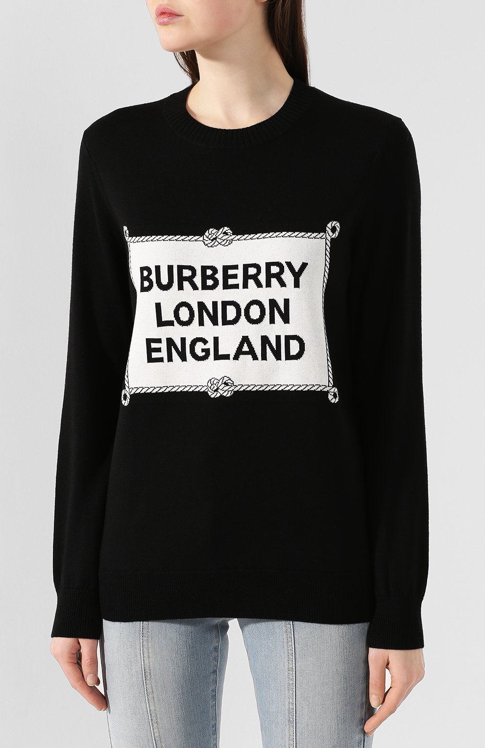 Шерстяной свитшот BURBERRY, арт. 8024421, фото 3