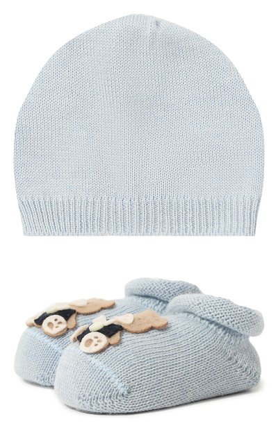 Комплект из шапки и пинеток LA PERLA, арт. 48195, фото 1