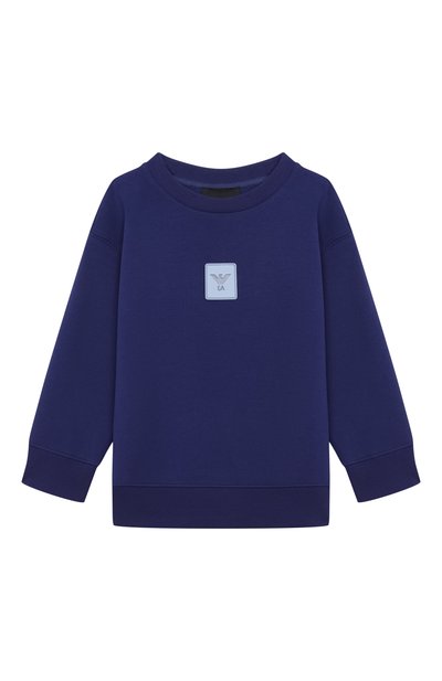 Хлопковый свитшот EMPORIO ARMANI, арт. EB001315/AF10126