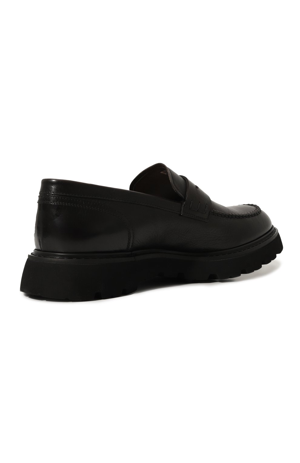 Кожаные пенни-лоферы DOUCAL'S, арт. DU3364G0TNUF188N, фото 5