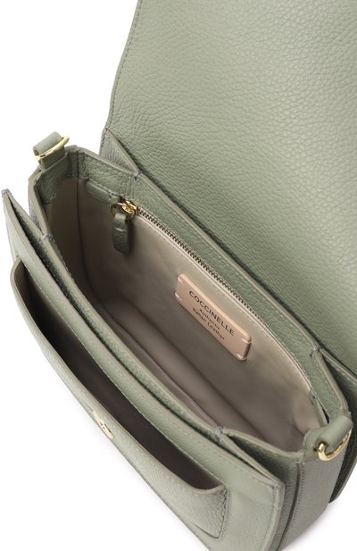 Сумка c-me small COCCINELLE светло-зеленого цвета по цене 37800 руб., арт. E1SSL150101, фото 5 Сумка c-me small COCCINELLE, арт. E1SSL150101, фото 5