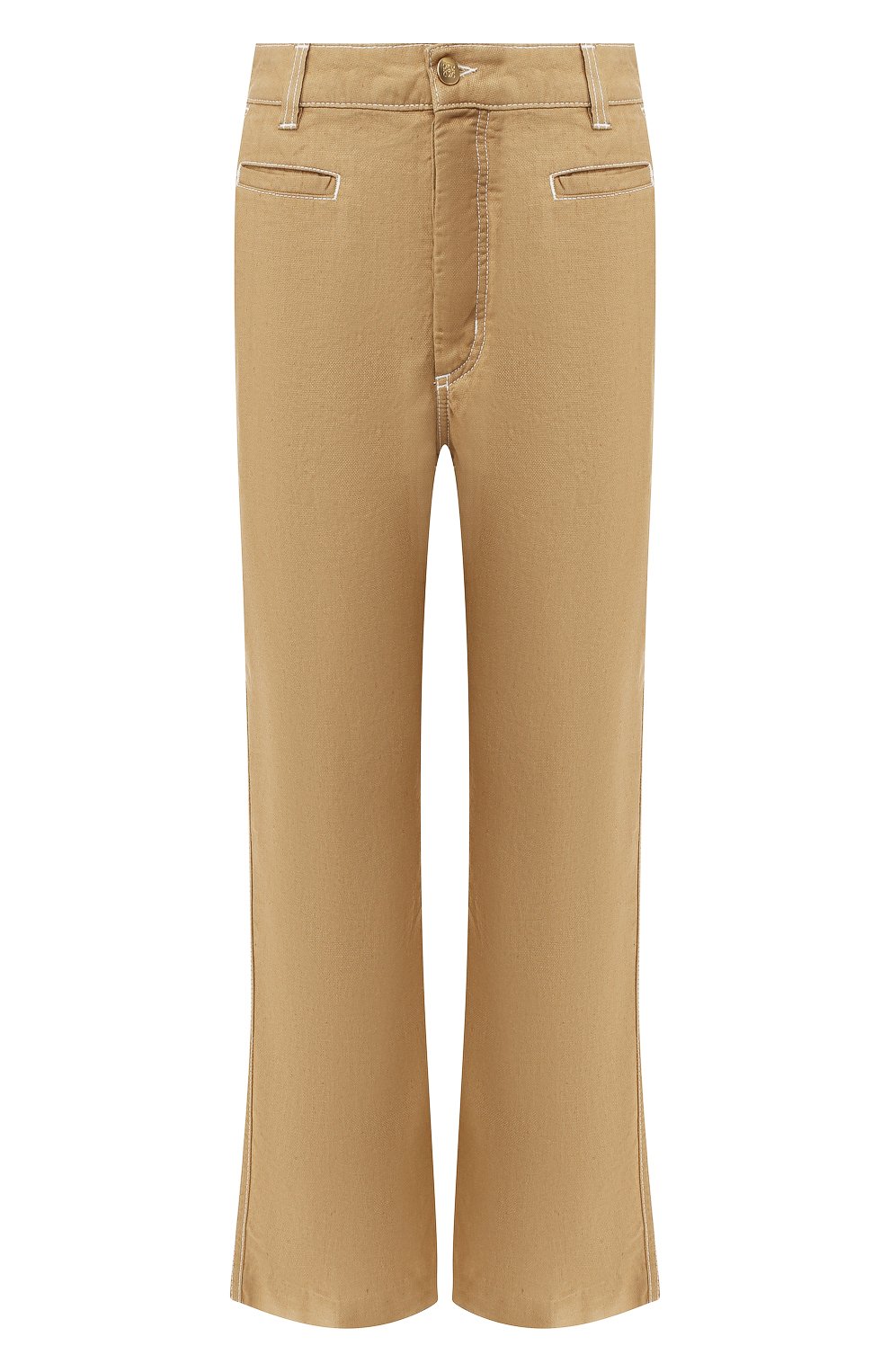 Брюки из смеси хлопка и льна LOEWE, арт. S2192211IB, фото 1